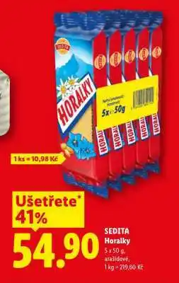 Lidl Sedita Horalky nabídka