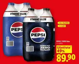Lidl PEPSI / PEPSI MAX nabídka