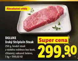 Lidl DELUXE Irský Striploin Steak nabídka