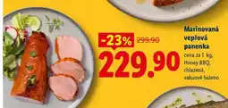Lidl MARINOVANÁ VEPŘOVÁ PANENKA nabídka