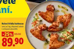 Lidl KUŘECÍ KŘÍDLA BARBECUE nabídka