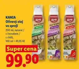 Lidl Kania Olivový olej ve spreji nabídka