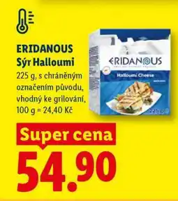 Lidl ERIDANOUS Sýr Halloumi nabídka