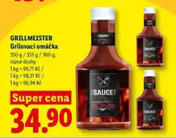 Lidl GRILLMEISTER Grilovací omáčka nabídka