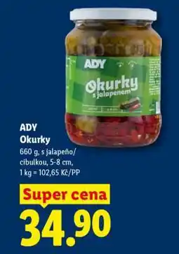 Lidl ADY Okurky nabídka