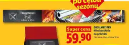 Lidl GRILLMEISTER Hliníková fólie na grilování nabídka