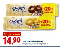 Lidl Sedita Rodinné věnečky nabídka