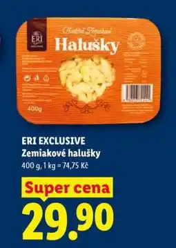 Lidl ERI EXCLUSIVE Zemiakové halušky nabídka