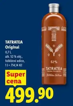 Lidl Tatratea Original nabídka