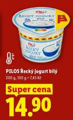 Lidl Pilos ŘECKÝ JOGURT BÍLÝ nabídka