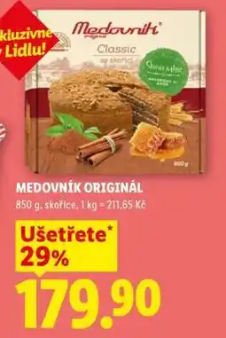 Lidl MEDOVNÍK ORIGINAL nabídka