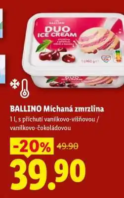 Lidl BALLINO Míchaná zmrzlina nabídka