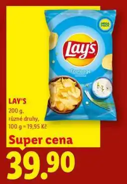 Lidl Lay’s nabídka