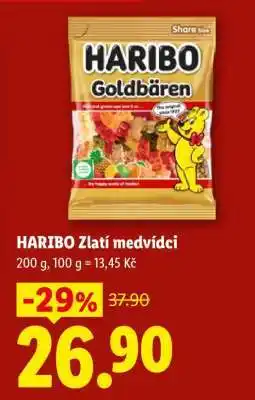 Lidl Haribo Zlatí medvídci nabídka