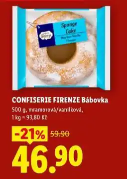 Lidl CONFISERIE FIRENZE Bábovka nabídka