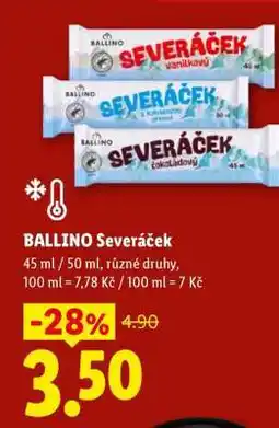 Lidl BALLINO Severáček nabídka