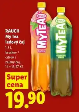 Lidl Rauch MY TEA LEDOVÝ ČAJ nabídka