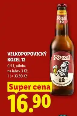 Lidl VELKOPOPOVICKÝ KOZEL 12 nabídka