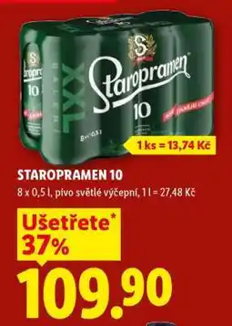 Lidl Staropramen 10 nabídka