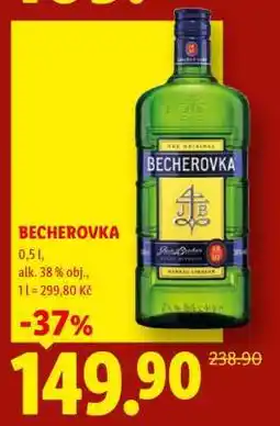 Lidl Becherovka nabídka