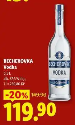 Lidl Becherovka Vodka nabídka