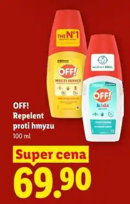 Lidl OFF! REPELENT PROTI HMYZU nabídka