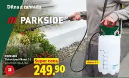 Lidl PARKSIDE Tlakový postřikovač 5 l nabídka