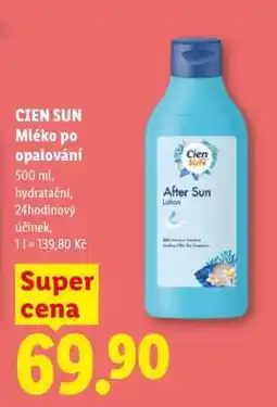Lidl CIEN SUN Mléko po opalování nabídka
