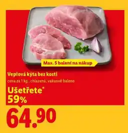 Lidl Vepřová kýta bez kosti nabídka