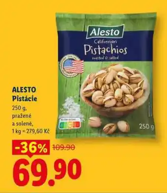 Alesto PISTÁCIE