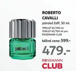 Rossmann ROBERTO CAVALLI pánská EdP nabídka