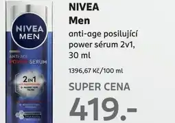 Rossmann NIVEA Men anti-age posilující power sérum 2v1 nabídka