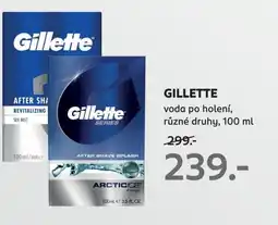 Rossmann GILLETTE voda po holení nabídka