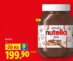Lidl Nutella nabídka