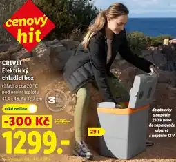 Lidl CRIVIT Elektrický chladicí box nabídka