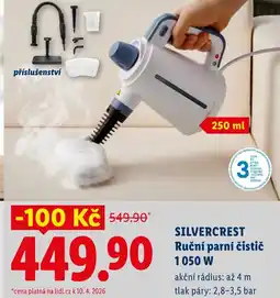 Lidl SILVERCREST Ruční parní čistič 1050 W nabídka