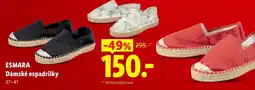 Lidl ESMARA Dámské espadrilky nabídka