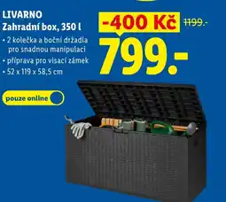 Lidl LIVARNO Zahradní box, 350 l nabídka