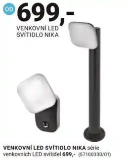 Möbelix Venkovní led svítidlo nika nabídka