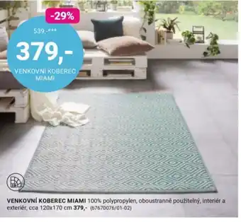 Venkovní koberec miami