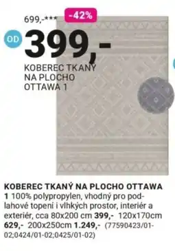 Möbelix Koberec tkaný na plocho ottawa nabídka