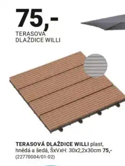 Möbelix Terasová dlaždice willi nabídka