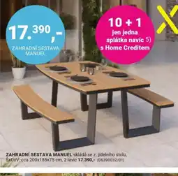 Möbelix Zahradní sestava manuel nabídka