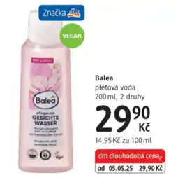 dm drogerie Balea pleťová voda nabídka