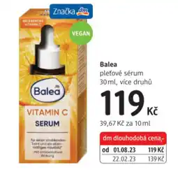 dm drogerie Balea pleťové sérum nabídka