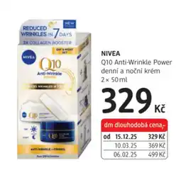 dm drogerie NIVEA Q10 Anti-Wrinkle Power nabídka