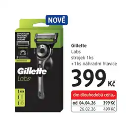 dm drogerie Gillette Labs nabídka