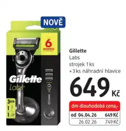 dm drogerie Gillette Labs nabídka