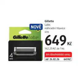 dm drogerie Gillette Labs náhradní hlavice nabídka