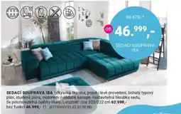 Möbelix Sedací souprava iba nabídka